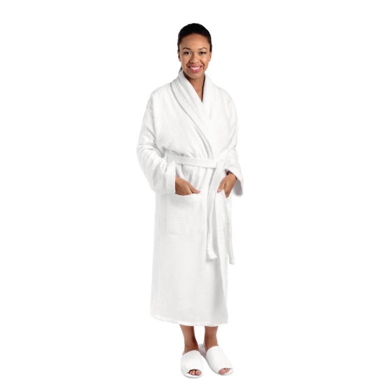 curzon white bathrobe