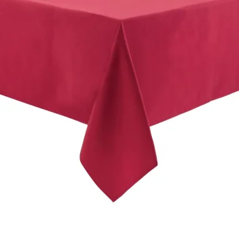 occasions burgundy square tablecloth